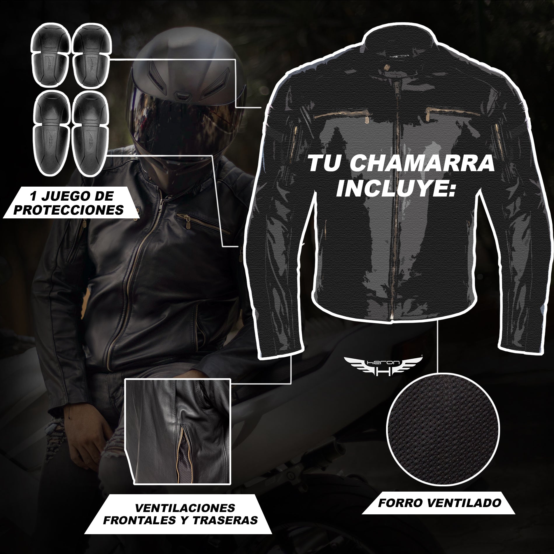 Gladius Negro/Blanco