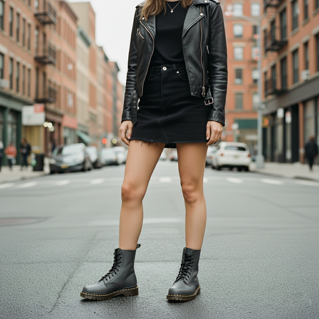 Botas England Dama Gris