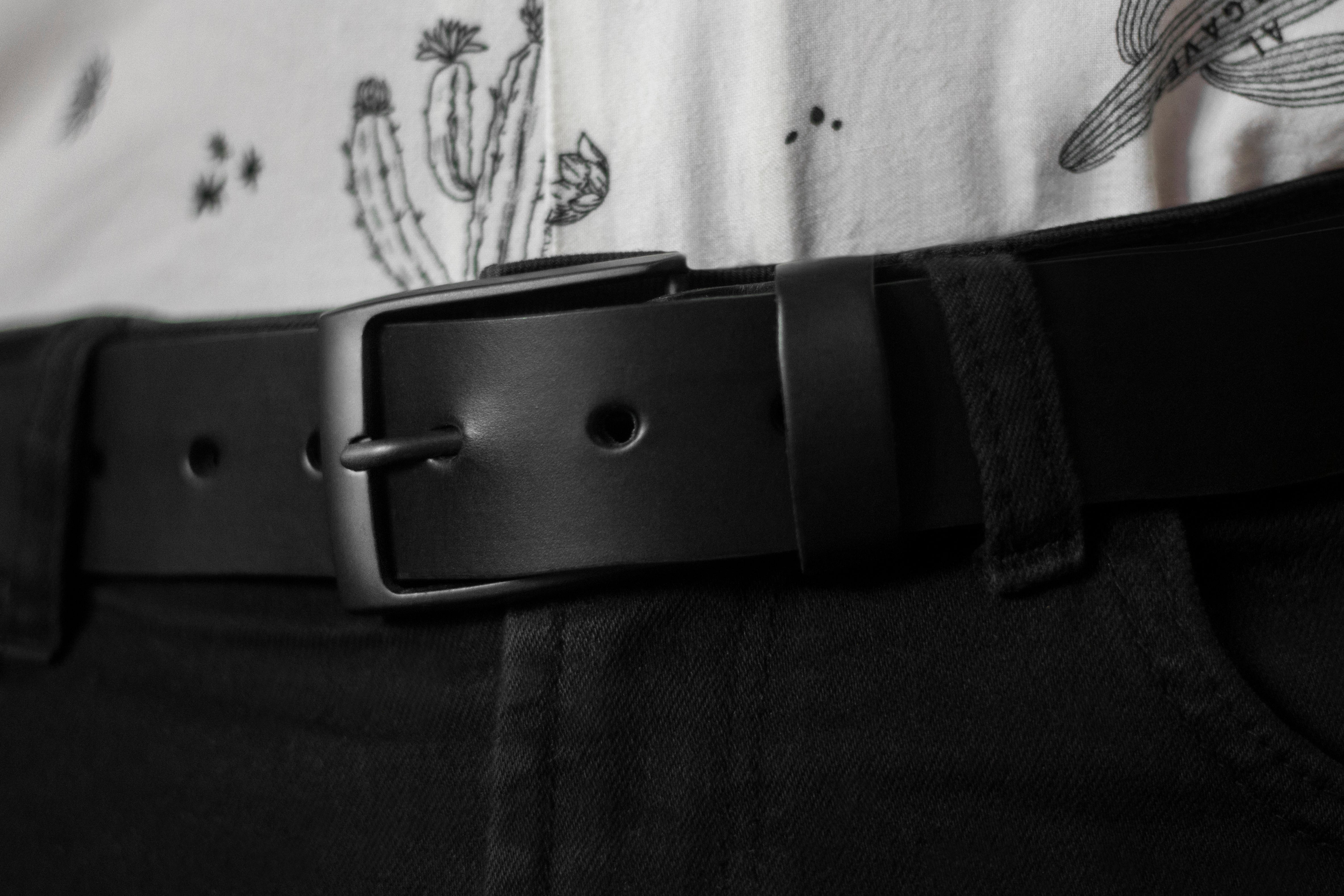 Cinturón Modelo 4000 Crazy Negro