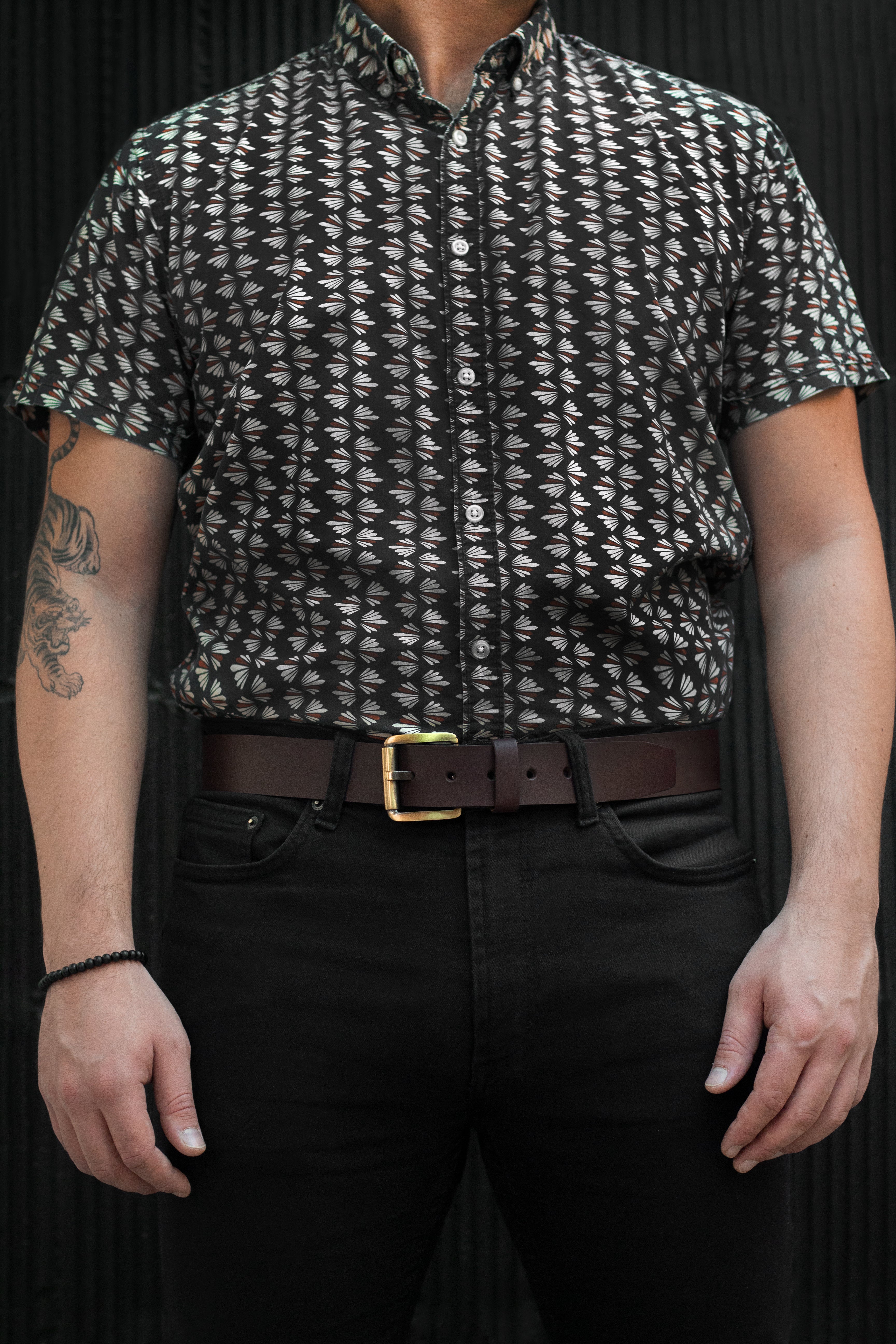 Cinturón Modelo 4006 Crazy Café