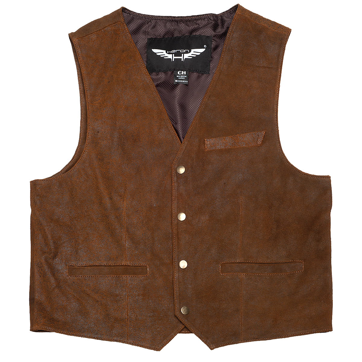 Chaleco Jhon Oro Avejentado