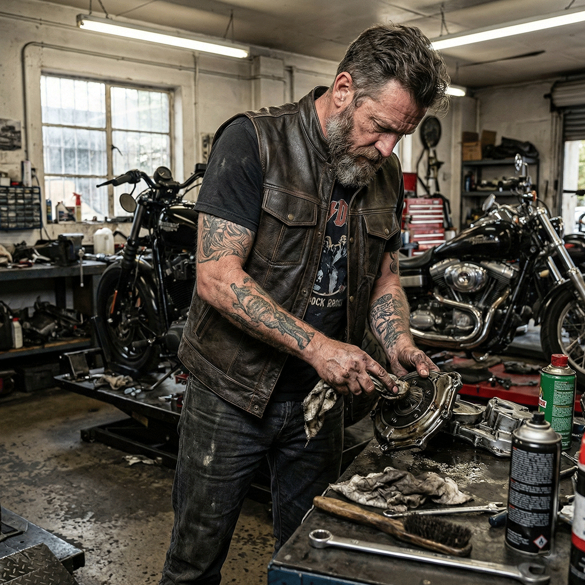 Chaleco Anarchy Tierra Café