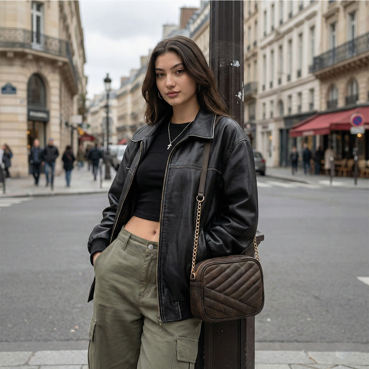 Bolso Dione tierra café