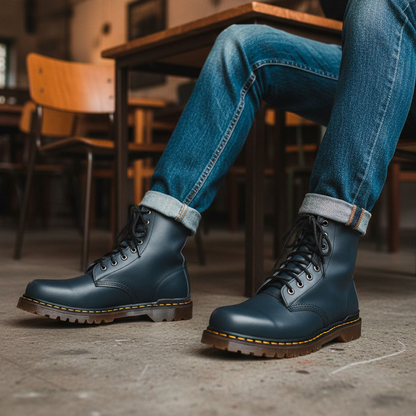 Botas England Azul