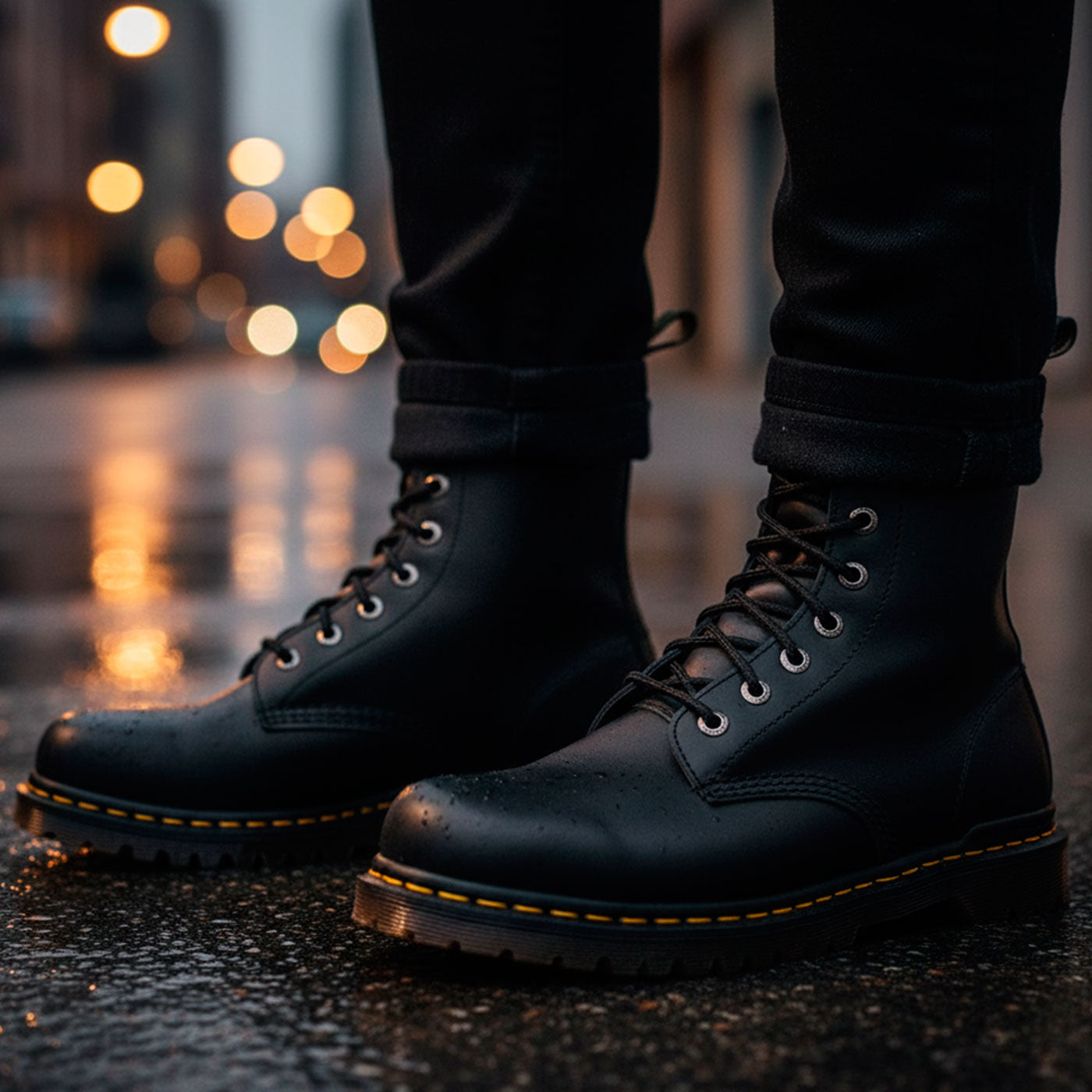 Botas England Dama Negro