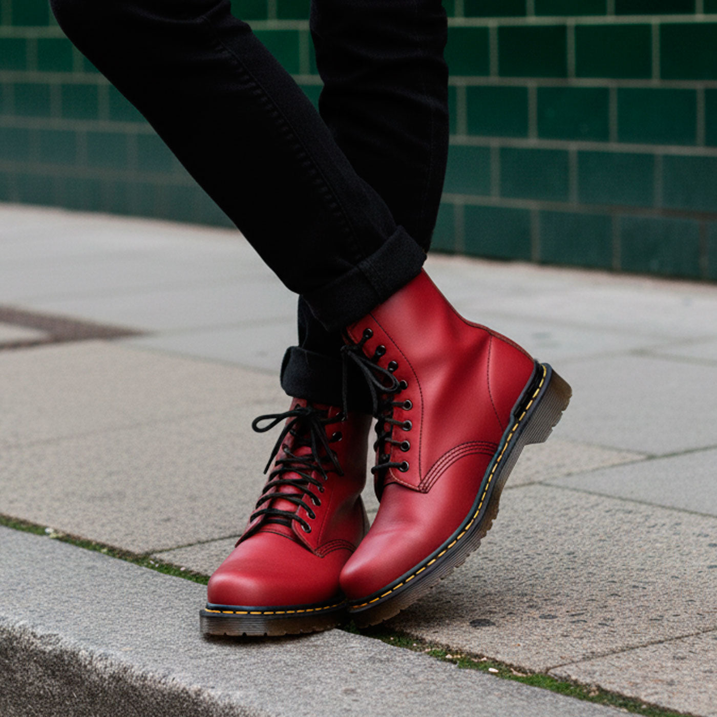 Botas England Rojo