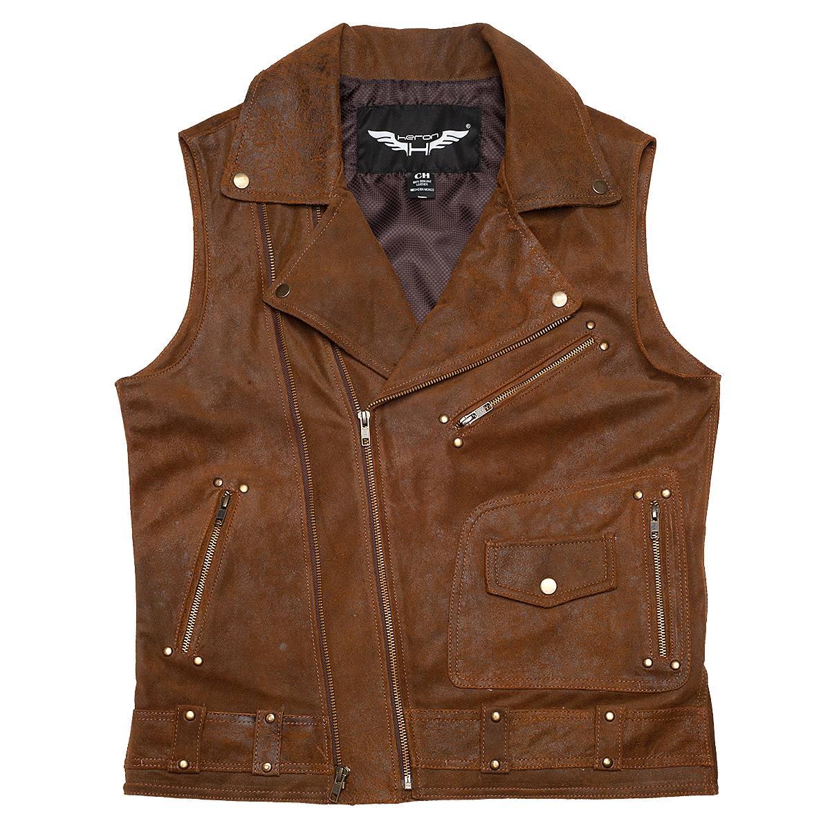 Chaleco Hunter Oro Avejentado