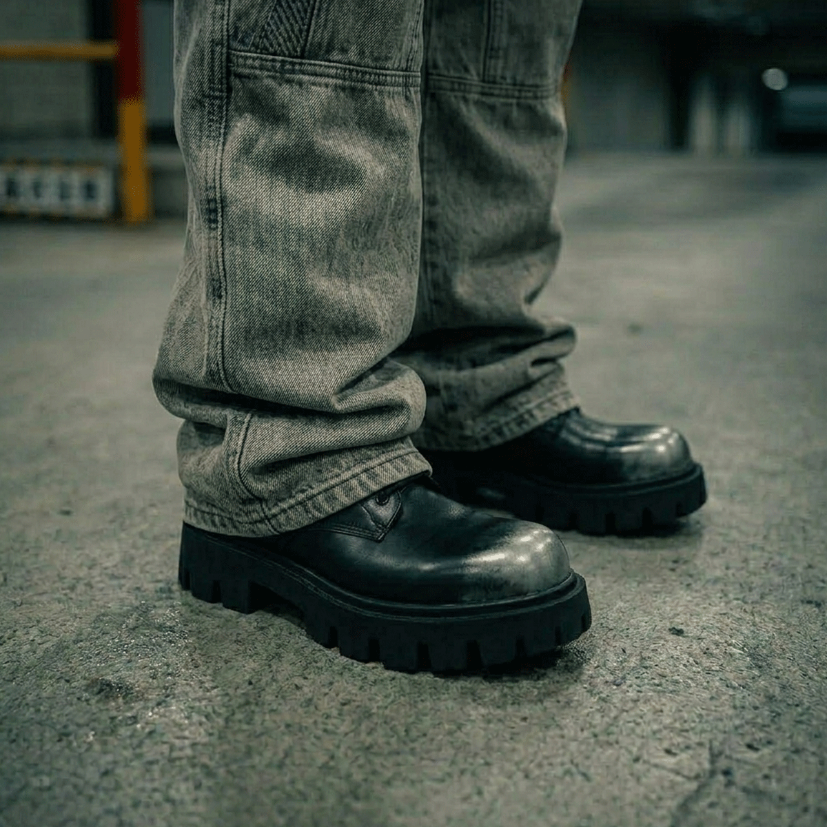 Botas Magnus Negro/Gris Dama