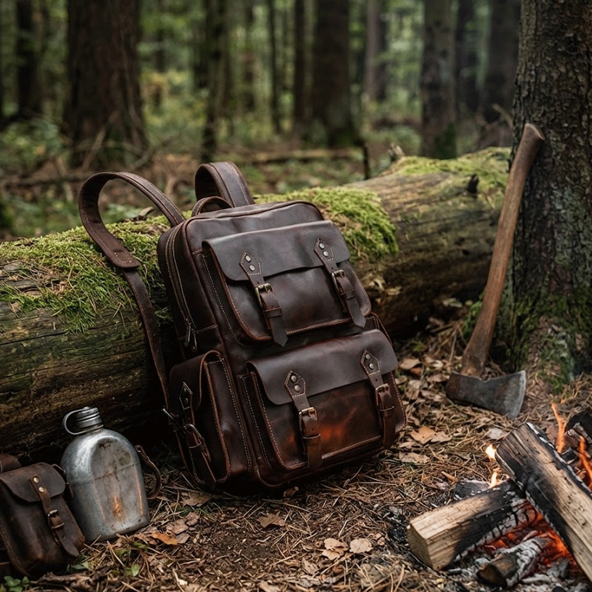 Mochila Sherman Café Graso