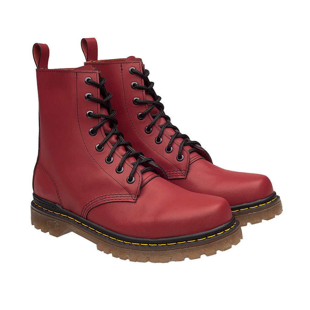 Botas England Dama Rojo
