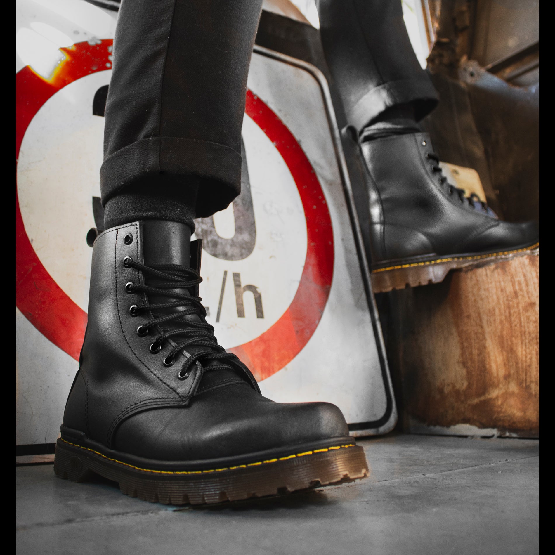 Botas England Negro