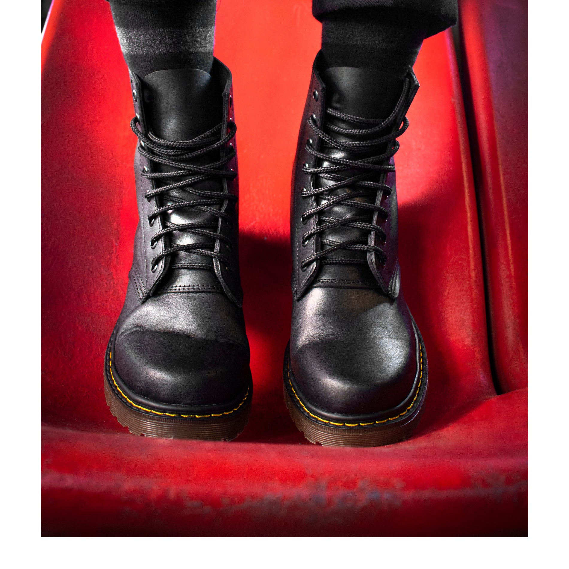 Botas England Dama Negro