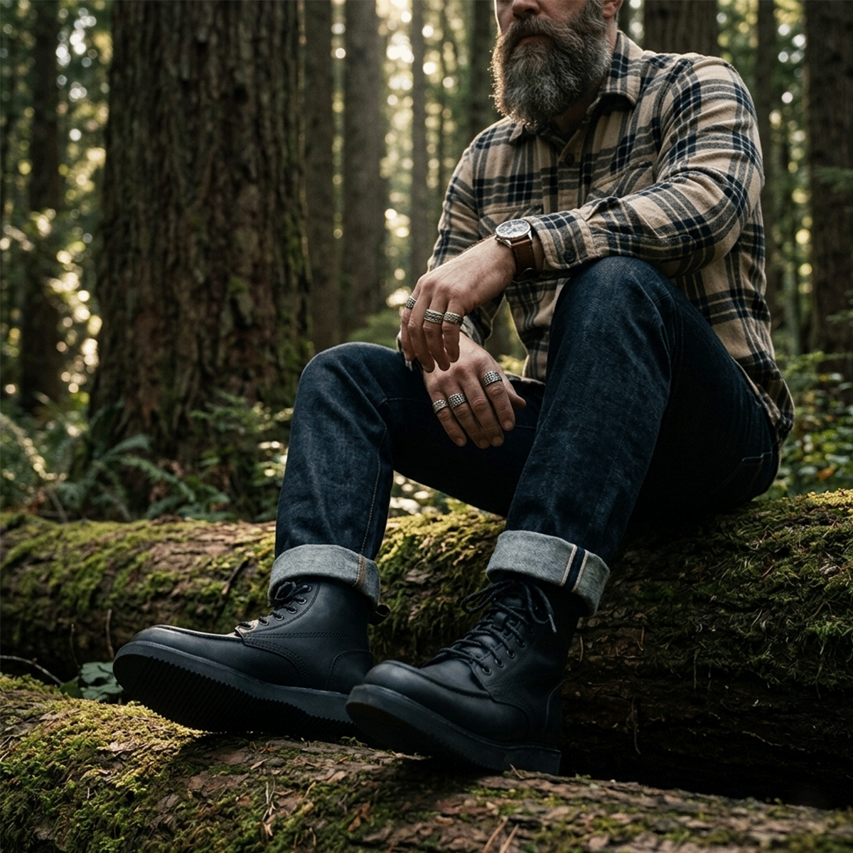 Botas Lumber Negro Total