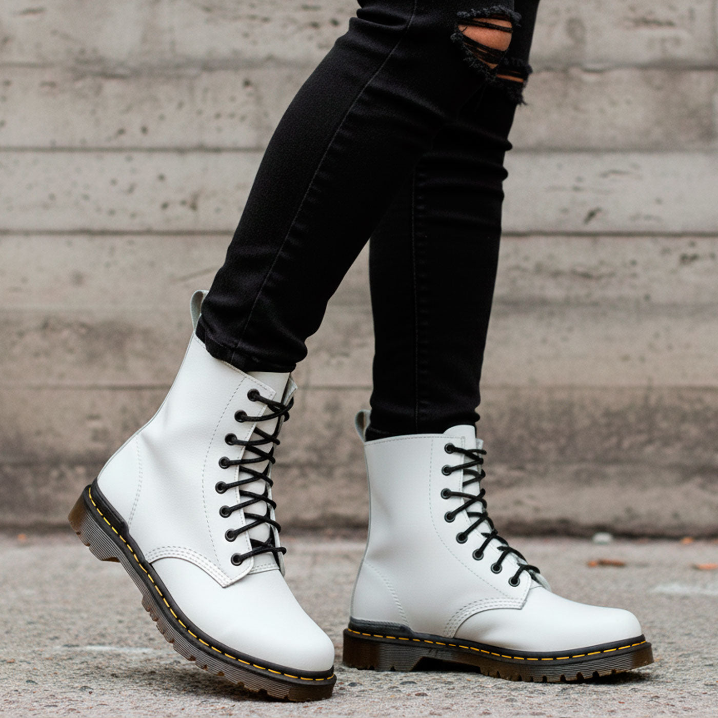 Botas England Blanco