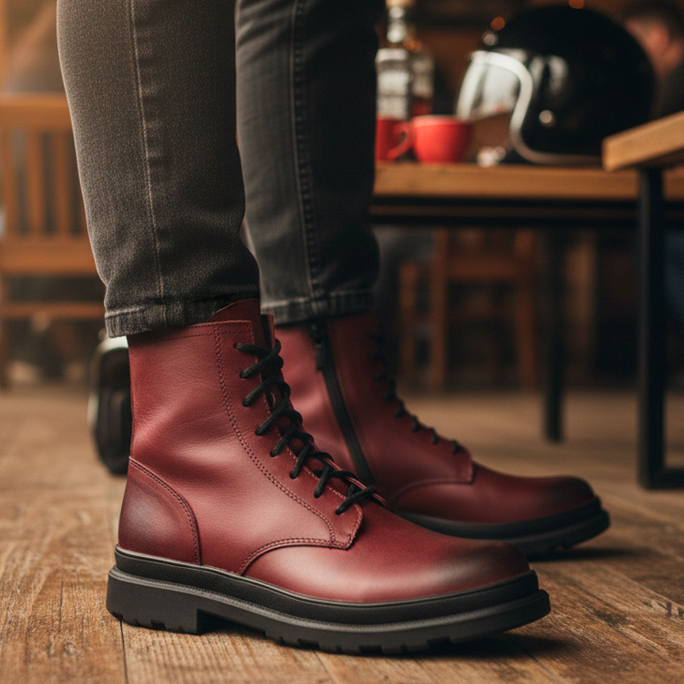 Botas Xander Vino