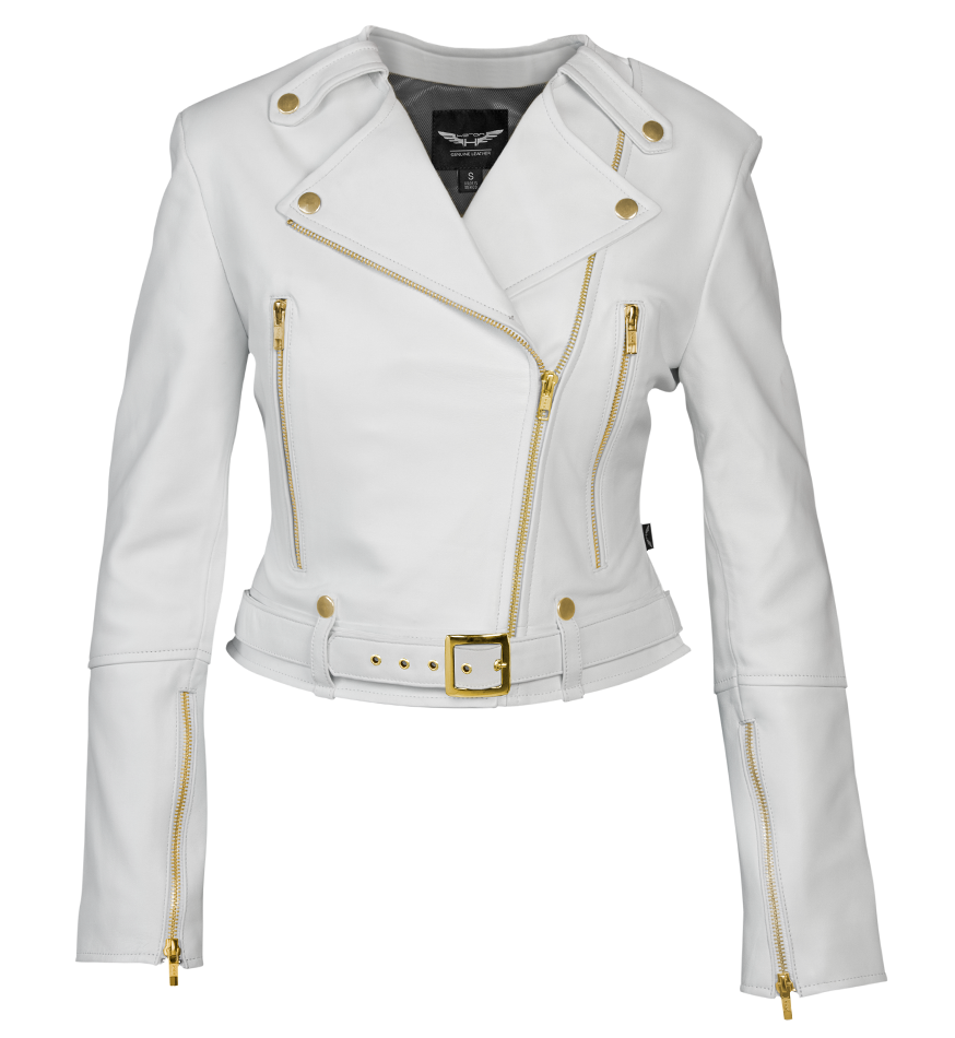 Ropa Chamarras Cortas De Piel Para Mujer Chaquetas De Cuero Cortas